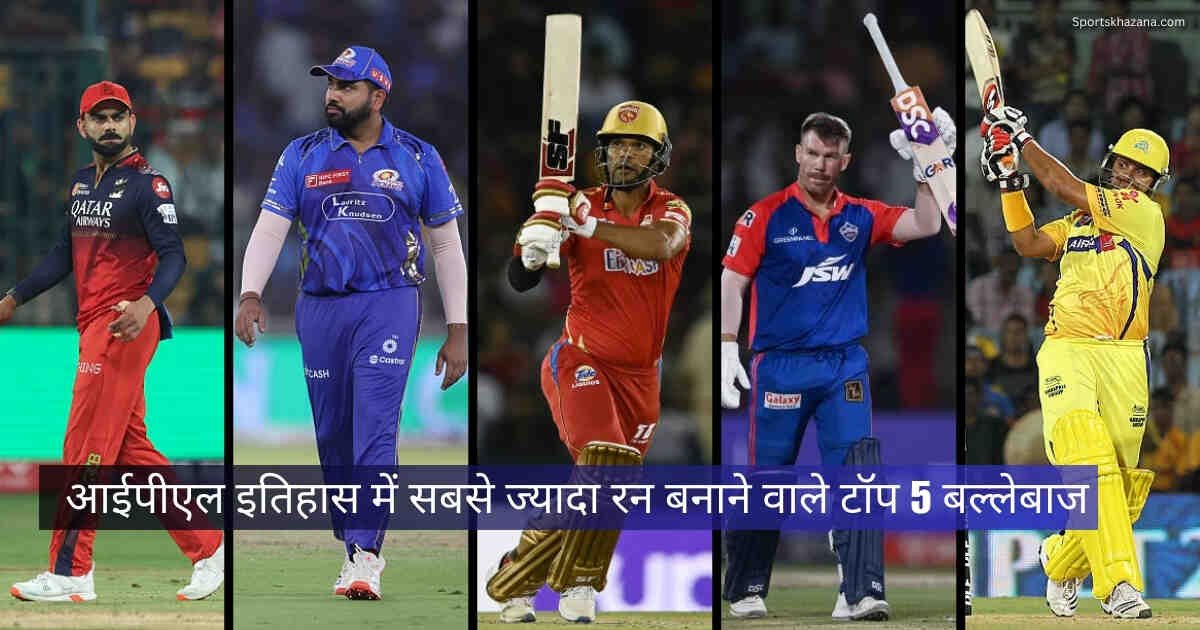 IPL Mein Sabse Jyada Run